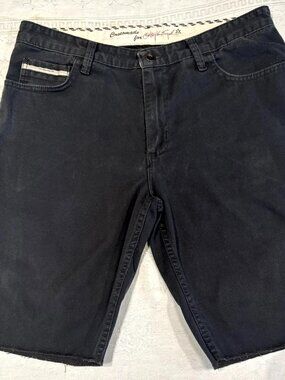 Vans Mens Shorts Customade Anthony Van Engelen Chino 34 Flat Front Raw Hem EUC